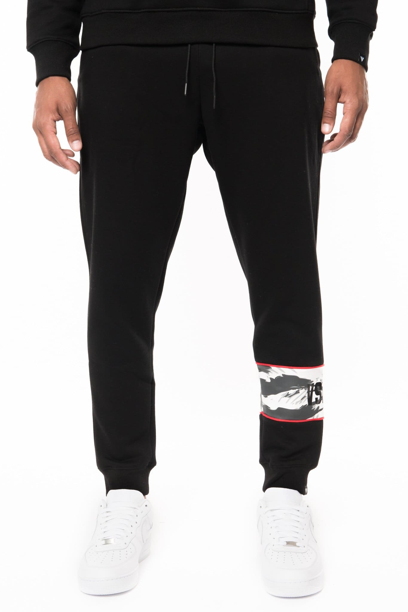 Straight Leg Panel Sweatpants